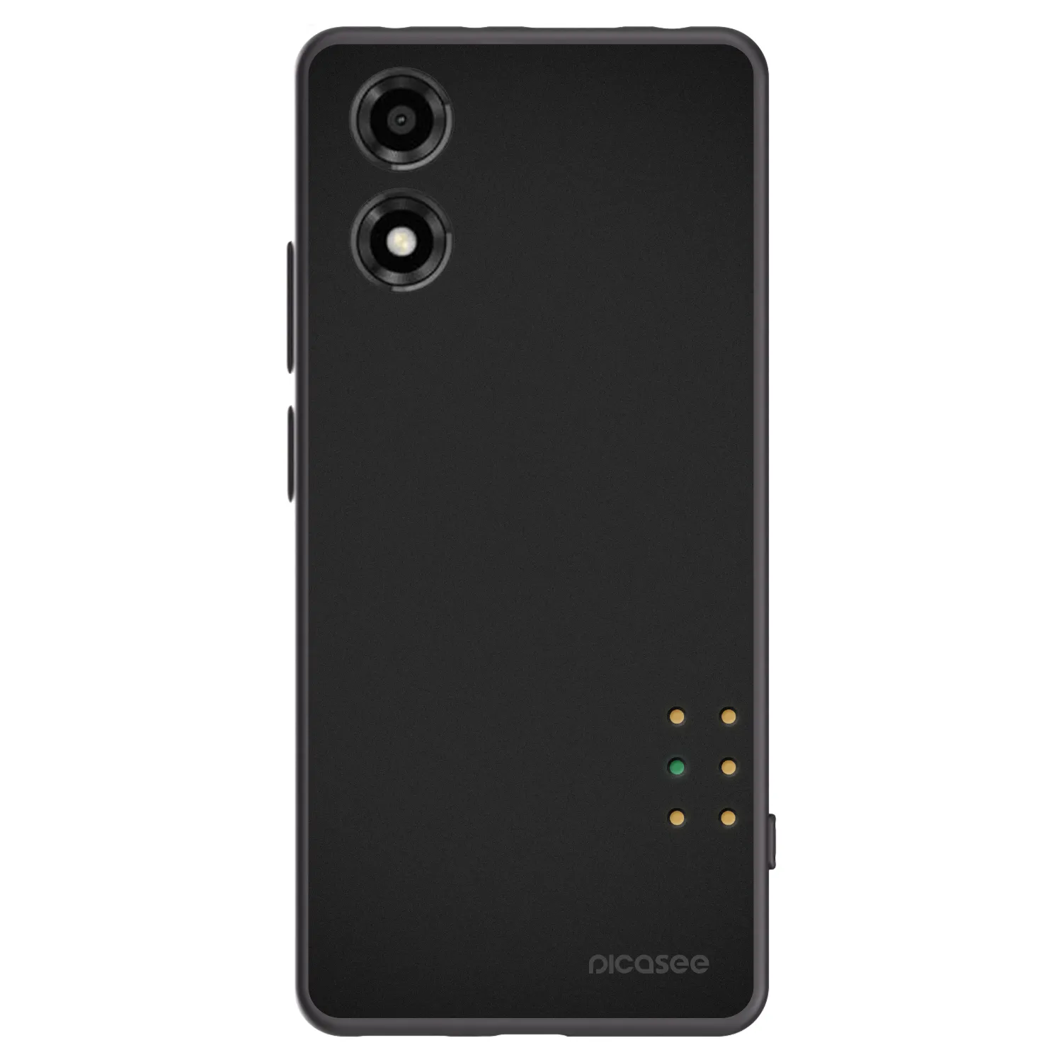 Picasee fekete szilikon tok az alábbi mobiltelefonokra Motorola Moto E14 - Pulse