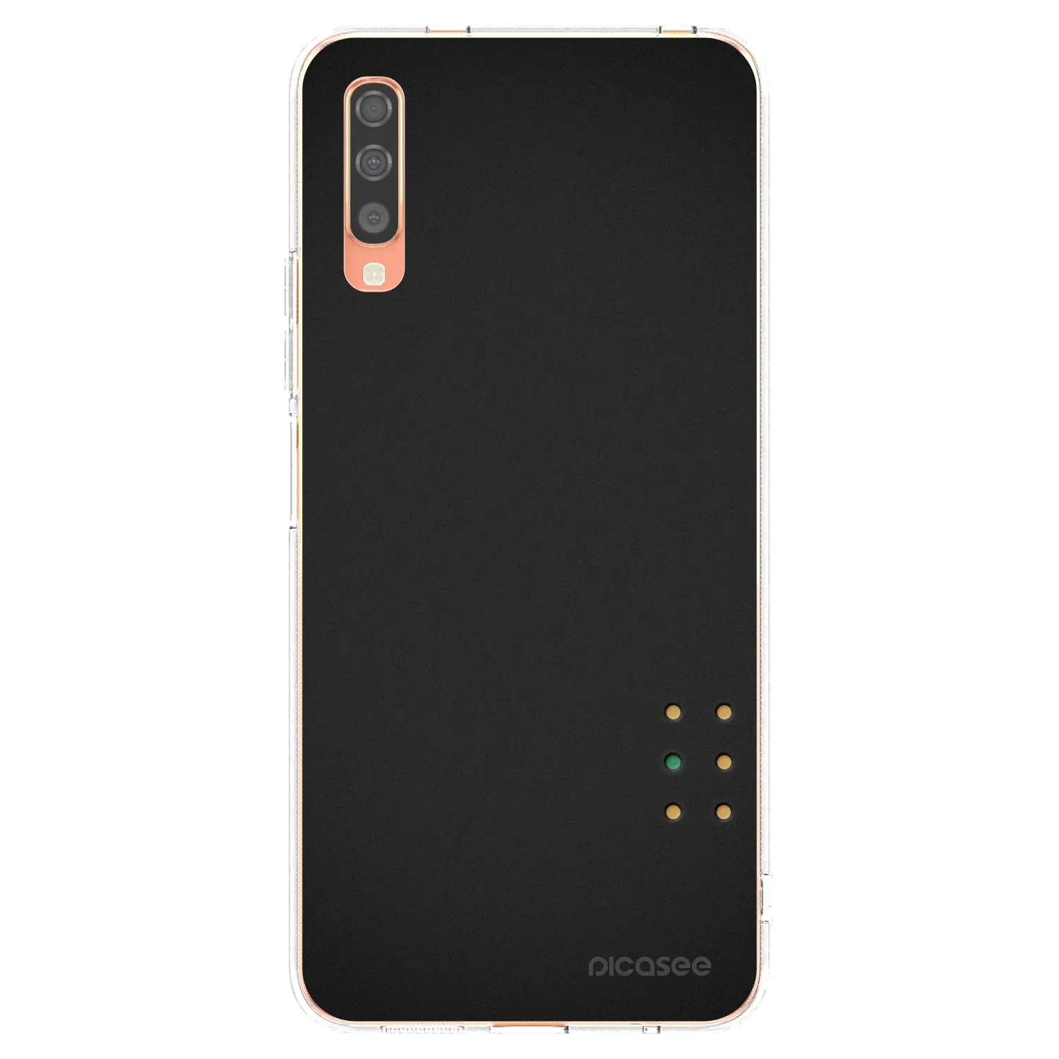 Picasee átlátszó szilikon tok az alábbi mobiltelefonokra Samsung Galaxy A70 A705F - Pulse