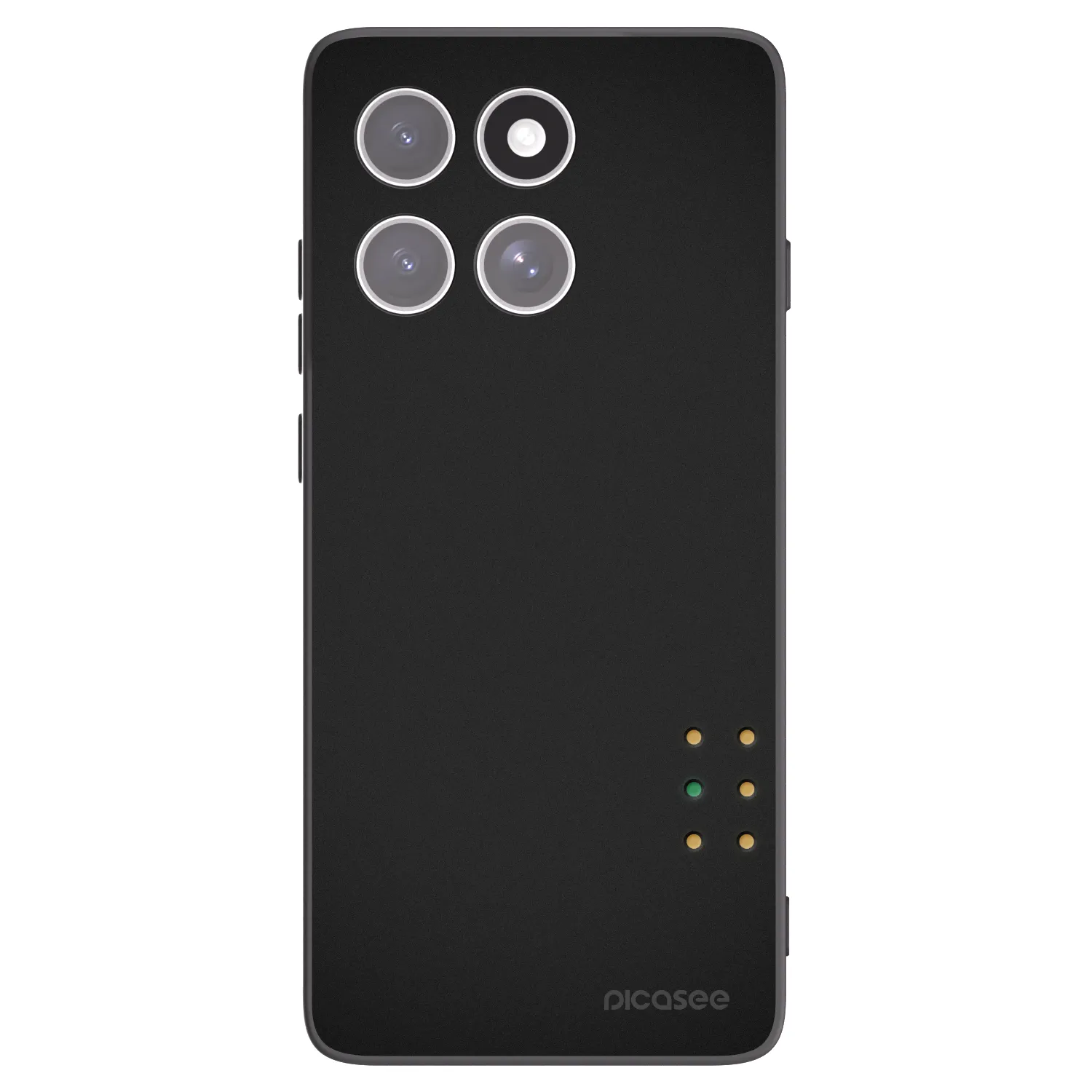 Picasee fekete szilikon tok az alábbi mobiltelefonokra Motorola Edge 60 Pro - Pulse