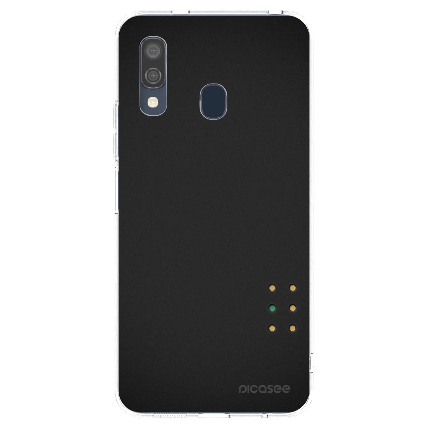 Picasee átlátszó szilikon tok az alábbi mobiltelefonokra Samsung Galaxy A40 A405F - Pulse