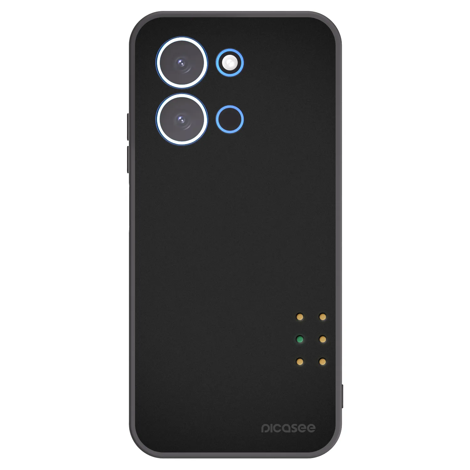Picasee fekete szilikon tok az alábbi mobiltelefonokra Xiaomi Redmi 15C 4G - Pulse