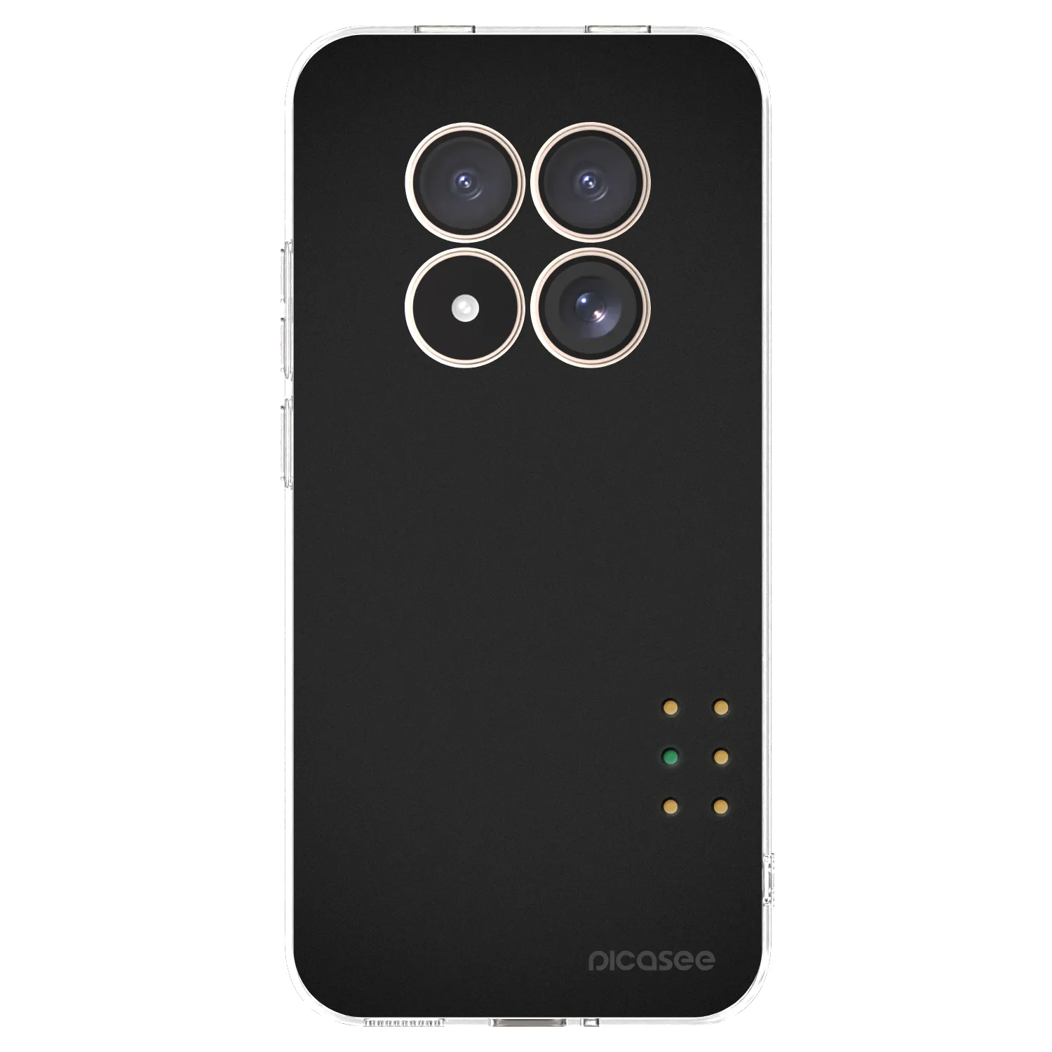Picasee átlátszó szilikon tok az alábbi mobiltelefonokra Xiaomi Redmi Note 15 Pro 4G - Pulse