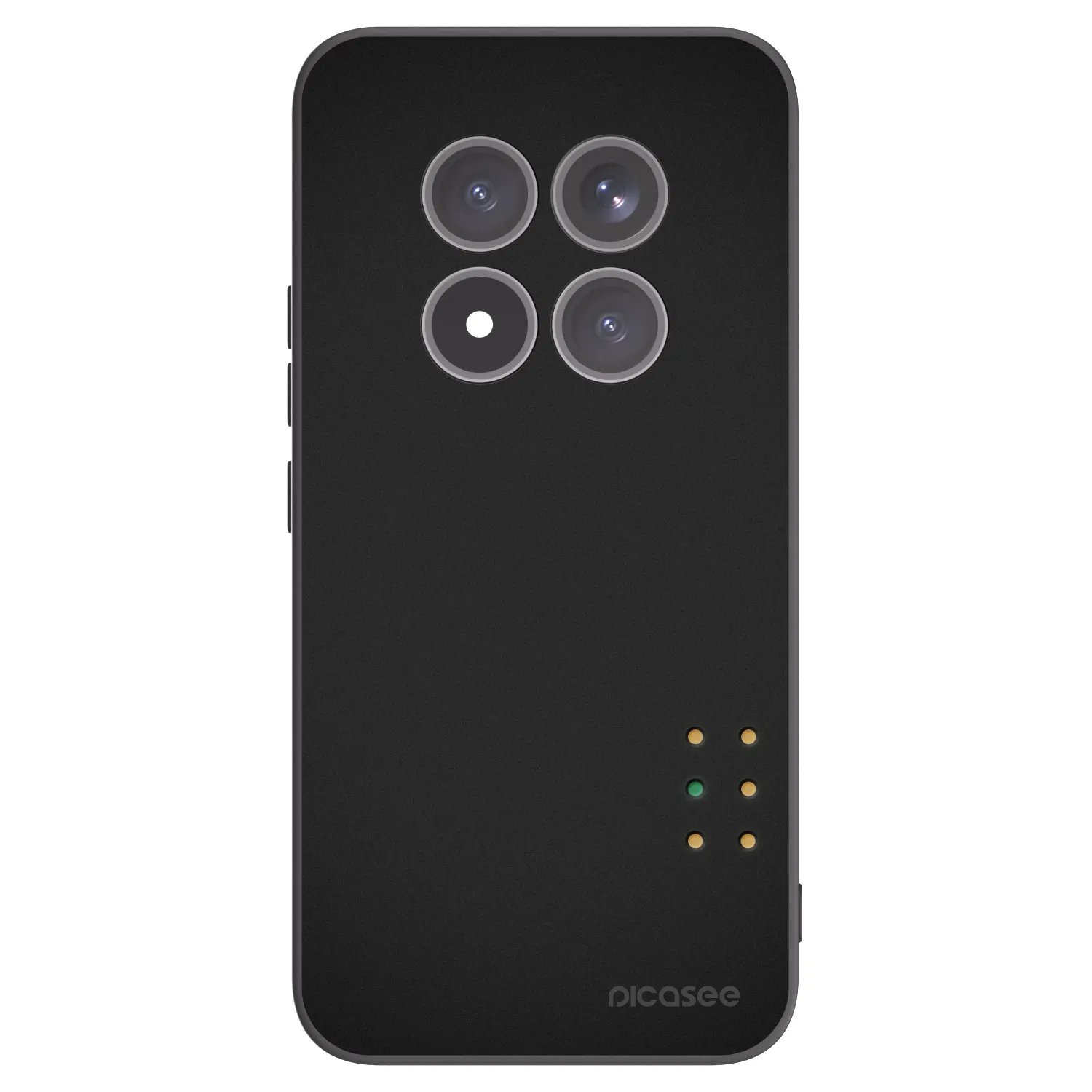 Picasee fekete szilikon tok az alábbi mobiltelefonokra Xiaomi Redmi Note 15 Pro+ - Pulse