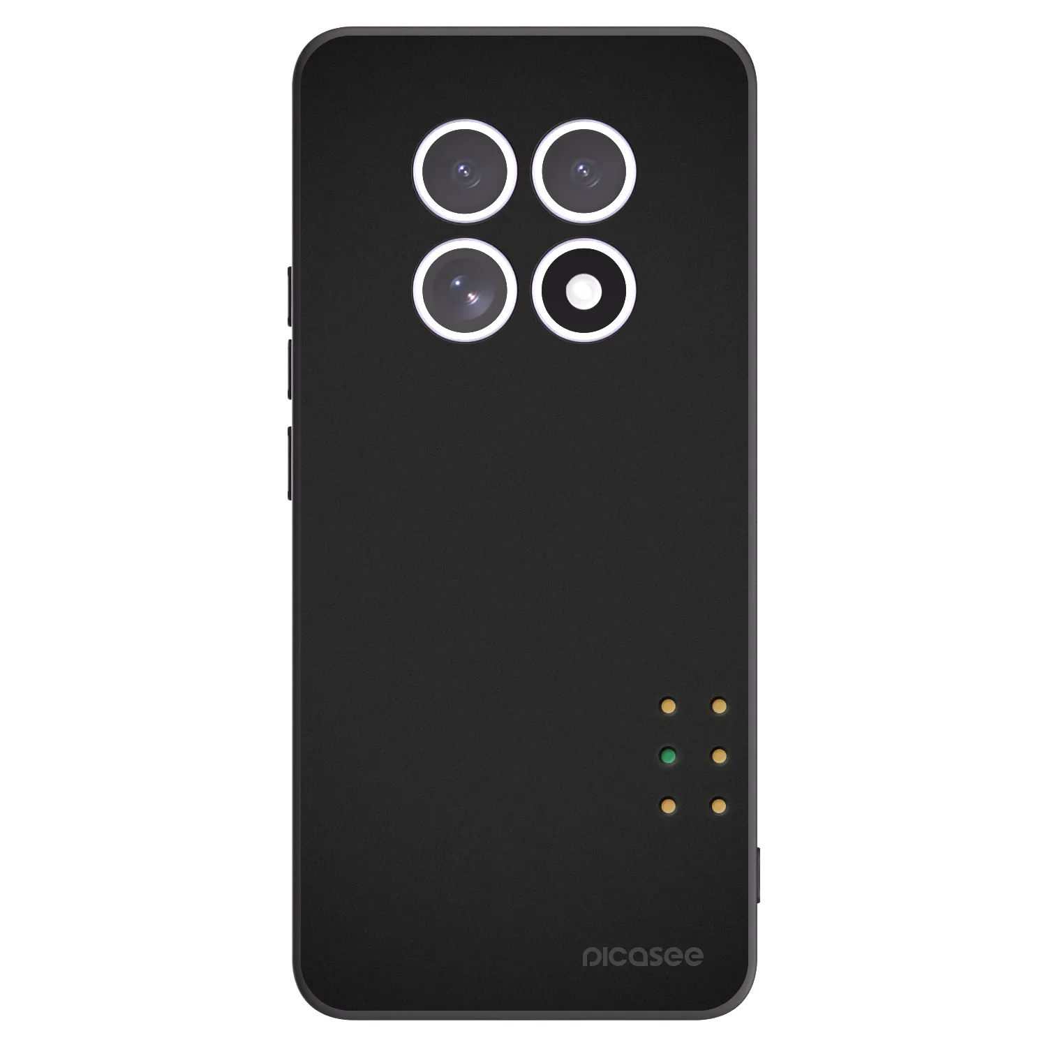 Picasee fekete szilikon tok az alábbi mobiltelefonokra Xiaomi Redmi Note 15 - Pulse