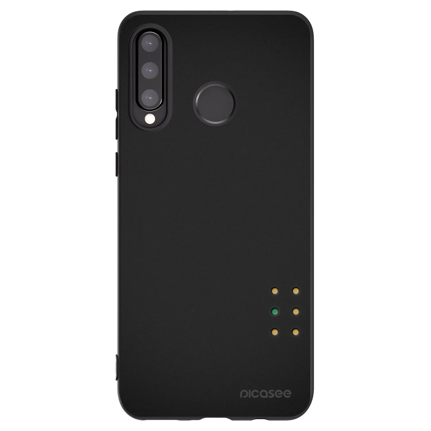 Picasee fekete szilikon tok az alábbi mobiltelefonokra Huawei P30 Lite - Pulse