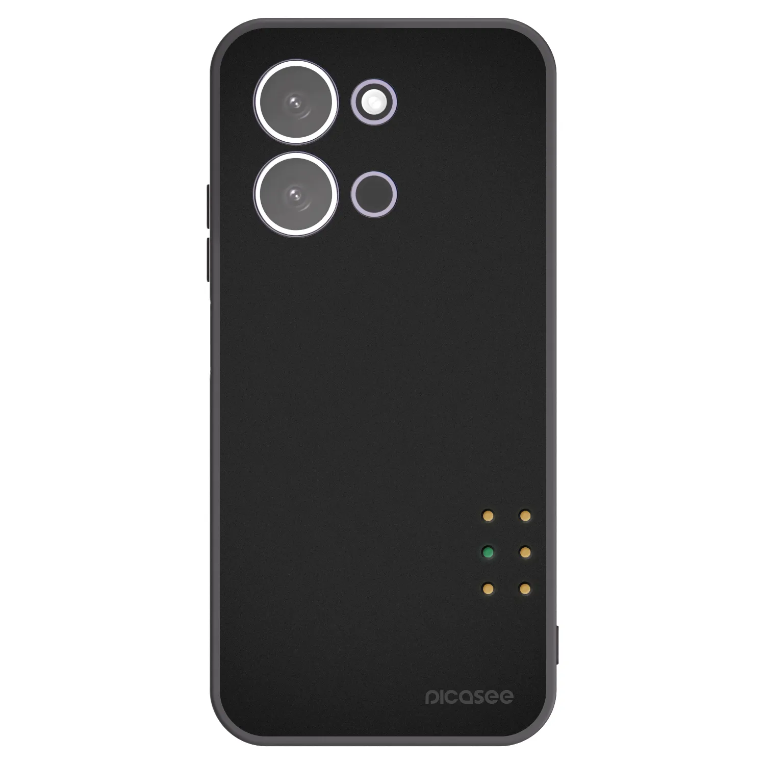 Picasee fekete szilikon tok az alábbi mobiltelefonokra Xiaomi Redmi 15C 5G - Pulse