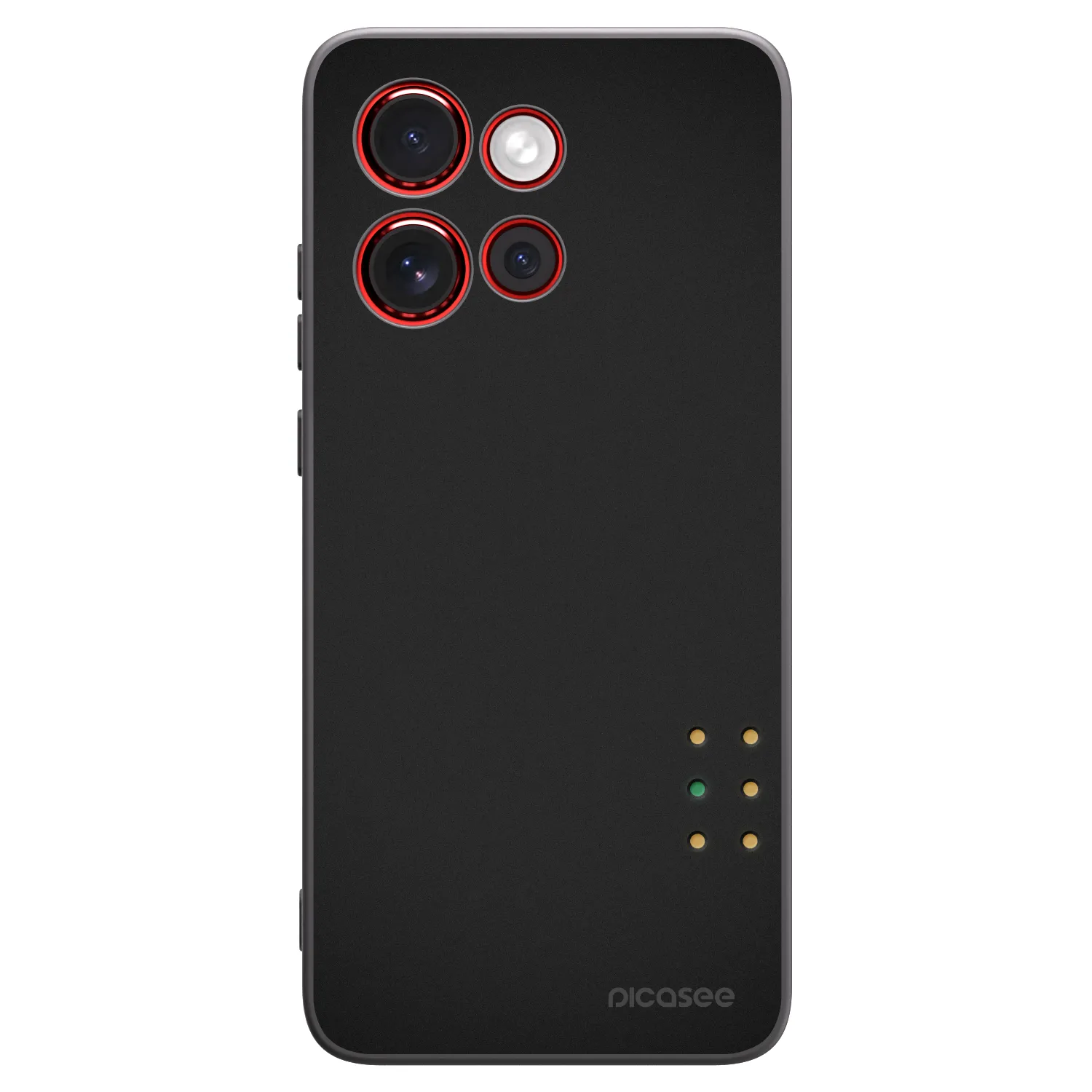 Picasee fekete szilikon tok az alábbi mobiltelefonokra Motorola Edge 60 Neo 5G - Pulse