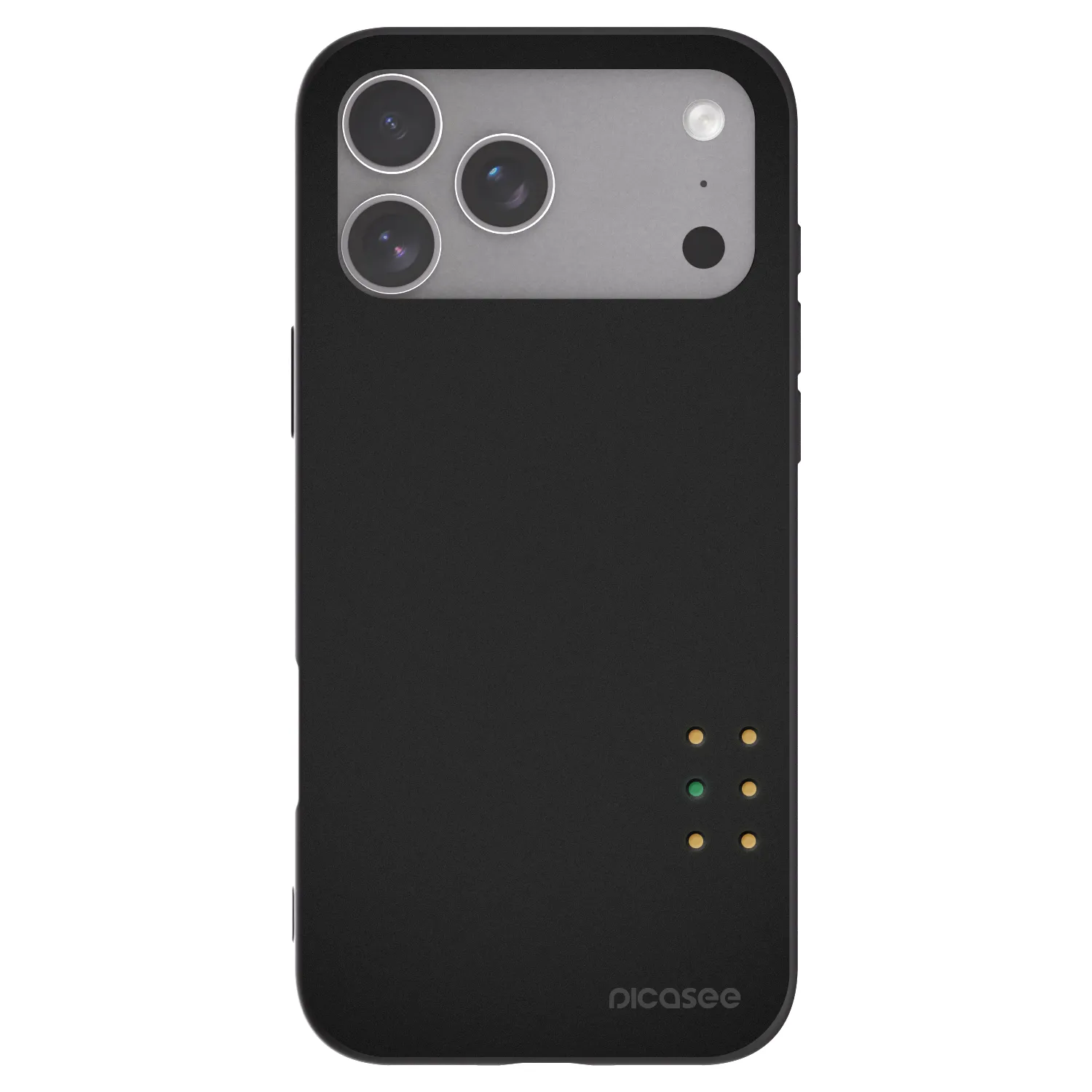 Picasee fekete szilikon tok az alábbi mobiltelefonokra Apple iPhone 18 Pro Max - Pulse