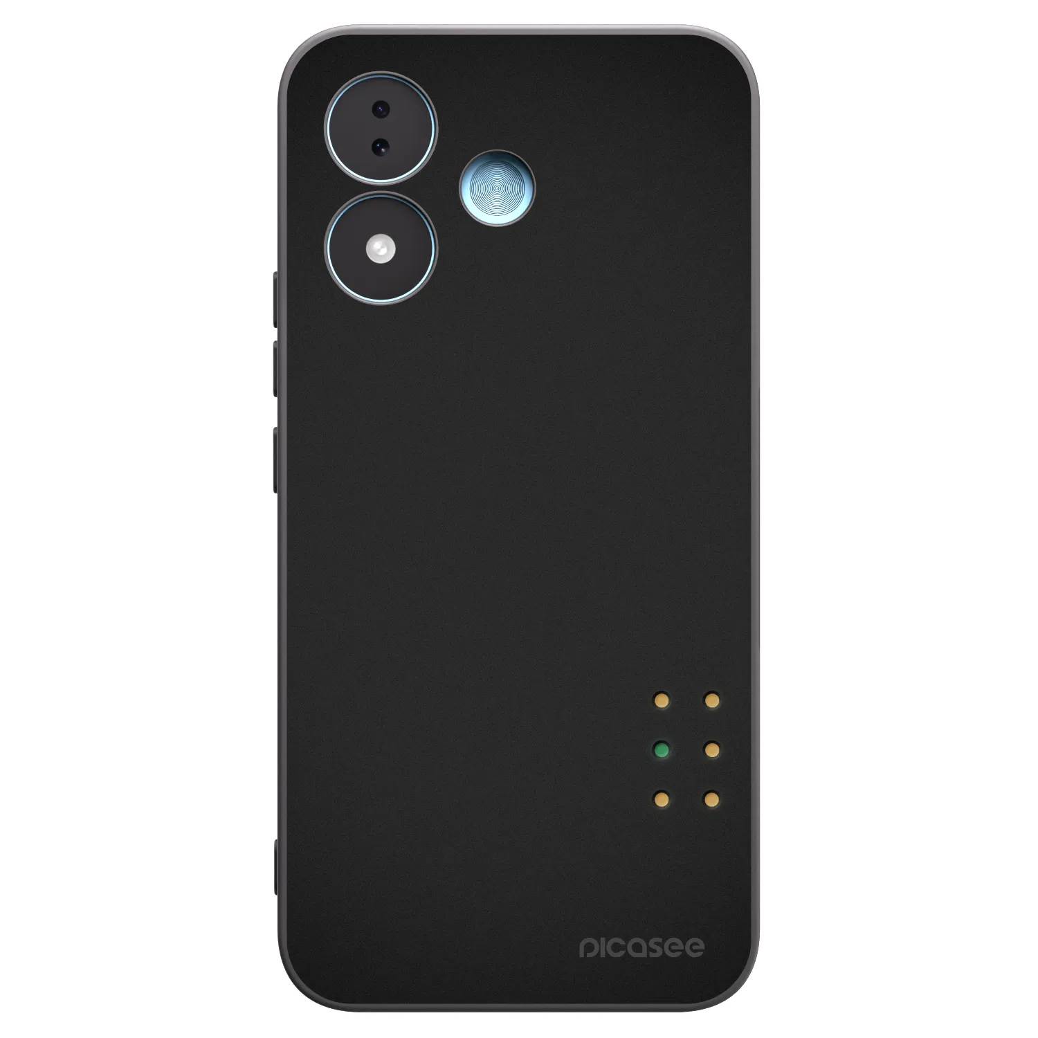 Picasee fekete szilikon tok az alábbi mobiltelefonokra Xiaomi Redmi Note 17 5G - Pulse