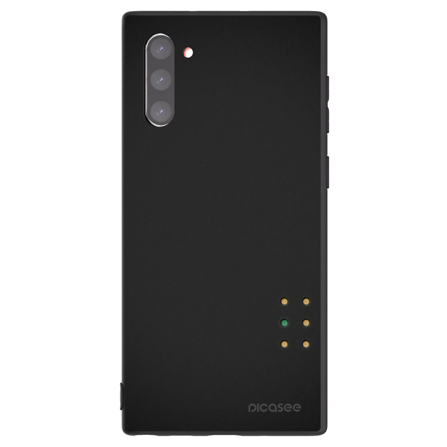 Picasee fekete szilikon tok az alábbi mobiltelefonokra Samsung Galaxy Note 10 N970F - Pulse