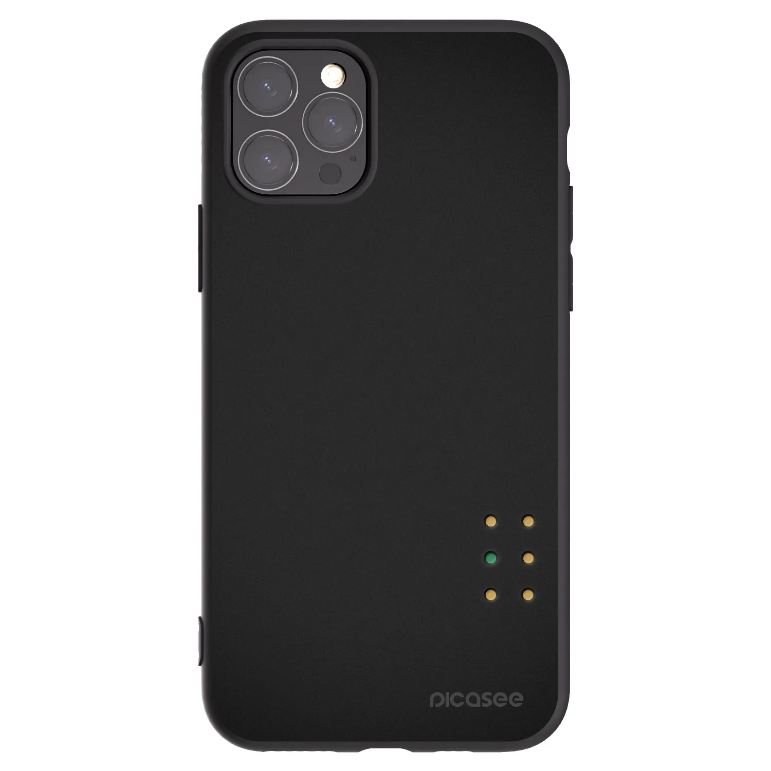 Picasee fekete szilikon tok az alábbi mobiltelefonokra Apple iPhone 11 Pro - Pulse