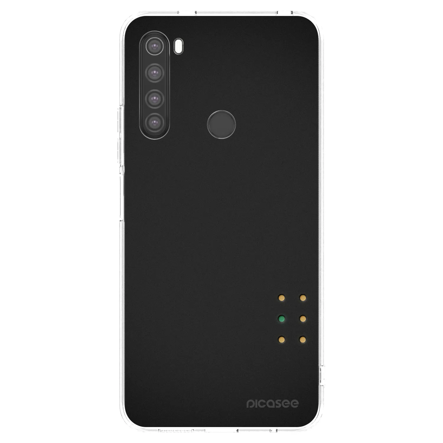 Picasee átlátszó szilikon tok az alábbi mobiltelefonokra Xiaomi Redmi Note 8 - Pulse