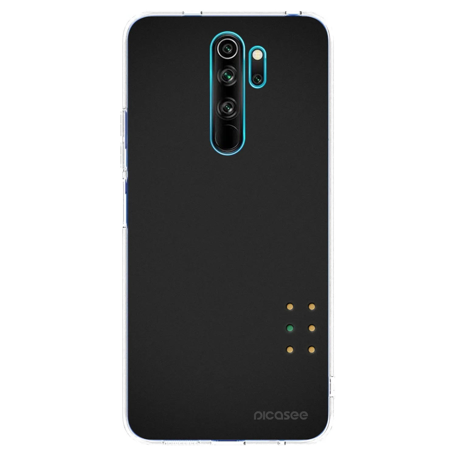 Picasee átlátszó szilikon tok az alábbi mobiltelefonokra Xiaomi Redmi Note 8 Pro - Pulse