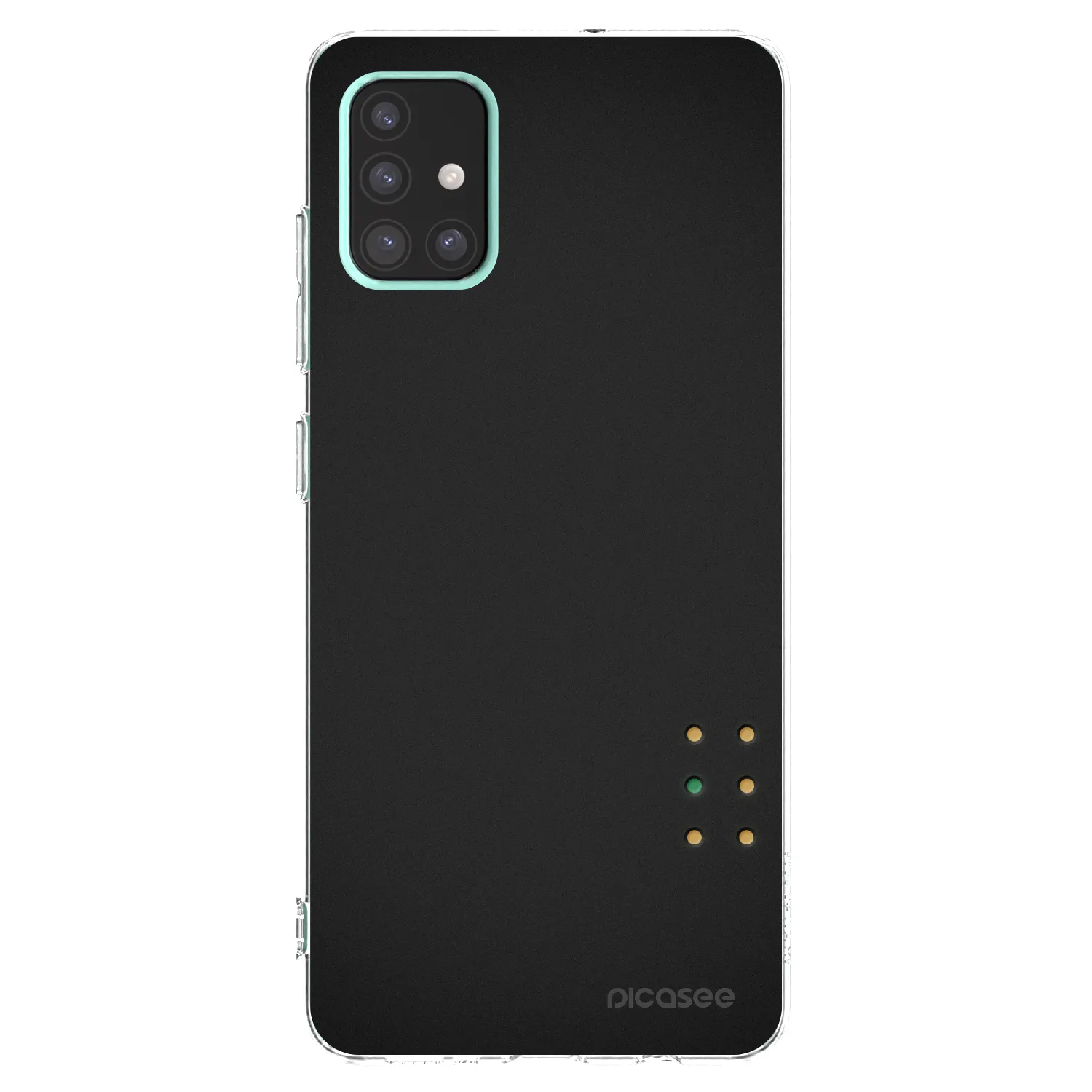 Picasee átlátszó szilikon tok az alábbi mobiltelefonokra Samsung Galaxy A51 A515F - Pulse