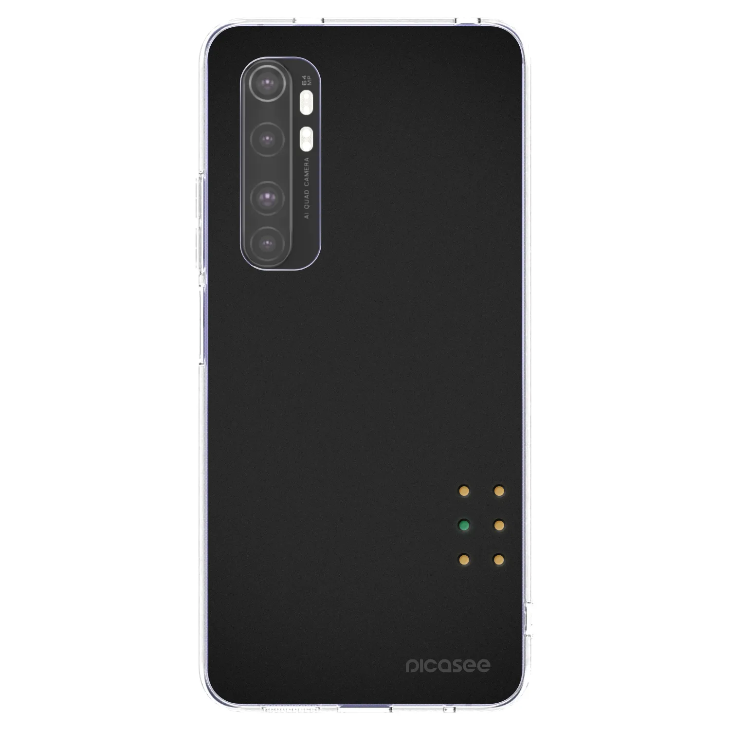Picasee átlátszó szilikon tok az alábbi mobiltelefonokra Xiaomi Mi Note 10 Lite - Pulse