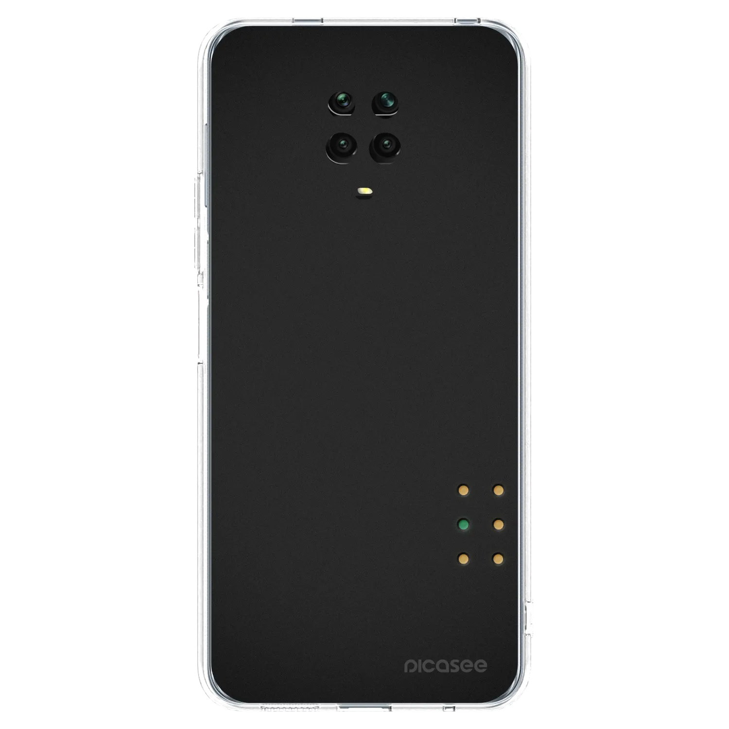 Picasee átlátszó szilikon tok az alábbi mobiltelefonokra Xiaomi Redmi Note 9S - Pulse