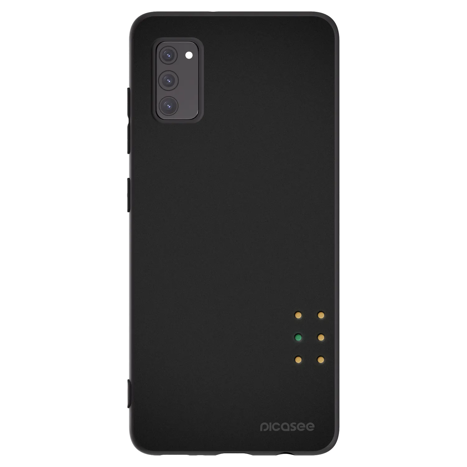 Picasee fekete szilikon tok az alábbi mobiltelefonokra Samsung Galaxy A41 A415F - Pulse