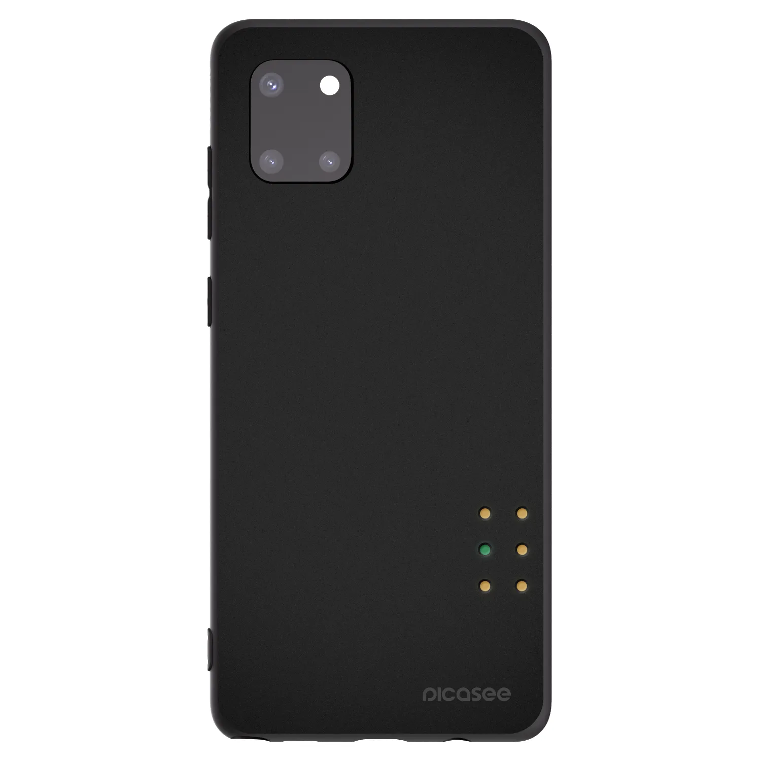 Picasee fekete szilikon tok az alábbi mobiltelefonokra Samsung Galaxy Note 10 Lite N770F - Pulse