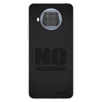 Picasee átlátszó szilikon tok az alábbi mobiltelefonokra Xiaomi Mi 10T Lite - No Excuses