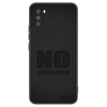 Picasee fekete szilikon tok az alábbi mobiltelefonokra Xiaomi Poco M3 - No Excuses