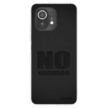 Picasee átlátszó szilikon tok az alábbi mobiltelefonokra Xiaomi Mi 11 - No Excuses