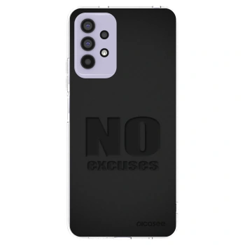 Picasee átlátszó szilikon tok az alábbi mobiltelefonokra Samsung Galaxy A32 4G SM-A325F - No Excuses