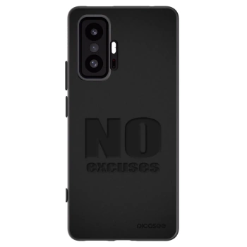 Picasee fekete szilikon tok az alábbi mobiltelefonokra Xiaomi 11T Pro - No Excuses