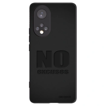 Picasee fekete szilikon tok az alábbi mobiltelefonokra Huawei Nova 9 - No Excuses