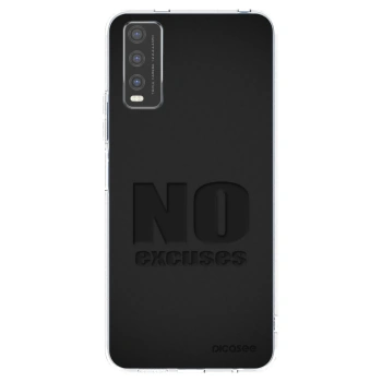 Picasee átlátszó szilikon tok az alábbi mobiltelefonokra Vivo Y20s - No Excuses