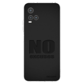 Picasee átlátszó szilikon tok az alábbi mobiltelefonokra Vivo Y33s - No Excuses
