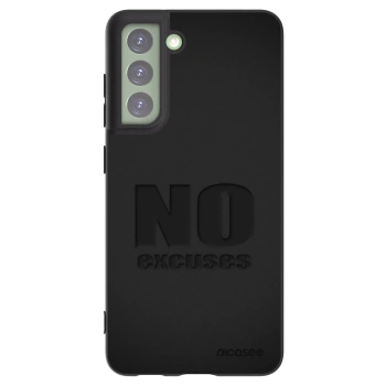 Picasee fekete szilikon tok az alábbi mobiltelefonokra Samsung Galaxy S21 FE 5G - No Excuses