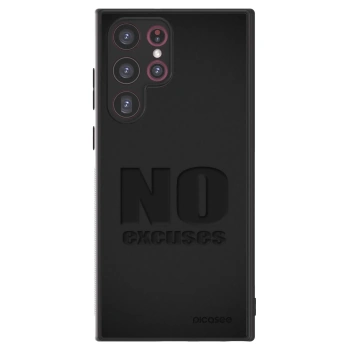 Picasee ULTIMATE CASE Samsung Galaxy S22 Ultra 5G - készülékre - No Excuses