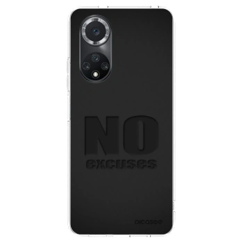 Picasee átlátszó szilikon tok az alábbi mobiltelefonokra Huawei Nova 9 SE - No Excuses