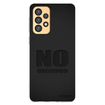Picasee átlátszó szilikon tok az alábbi mobiltelefonokra Samsung Galaxy A33 5G A336 - No Excuses