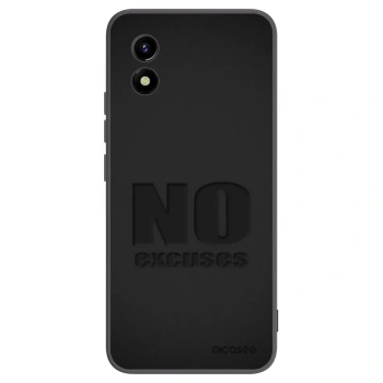 Picasee fekete szilikon tok az alábbi mobiltelefonokra Vivo Y01 - No Excuses