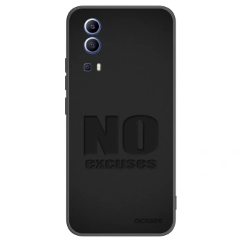 Picasee fekete szilikon tok az alábbi mobiltelefonokra Vivo Y52 5G - No Excuses