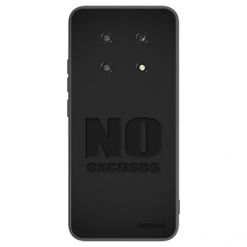 Picasee fekete szilikon tok az alábbi mobiltelefonokra Honor Magic4 Lite 5G - No Excuses