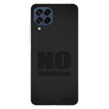 Picasee átlátszó szilikon tok az alábbi mobiltelefonokra Samsung Galaxy M53 5G - No Excuses
