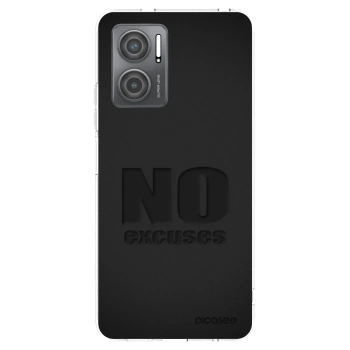 Picasee átlátszó szilikon tok az alábbi mobiltelefonokra Xiaomi Redmi 10 5G - No Excuses