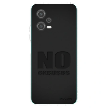 Picasee átlátszó szilikon tok az alábbi mobiltelefonokra Xiaomi Poco X5 - No Excuses