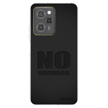 Picasee átlátszó szilikon tok az alábbi mobiltelefonokra Xiaomi Poco X5 Pro - No Excuses