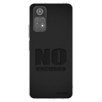 Picasee átlátszó szilikon tok az alábbi mobiltelefonokra Xiaomi Redmi Note 11S 5G - No Excuses