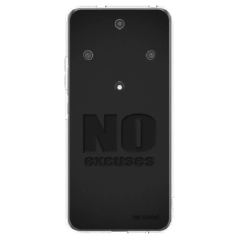 Picasee átlátszó szilikon tok az alábbi mobiltelefonokra Honor Magic5 Lite 5G - No Excuses