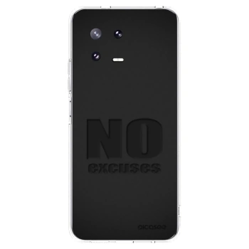 Picasee átlátszó szilikon tok az alábbi mobiltelefonokra Xiaomi 13 Pro - No Excuses