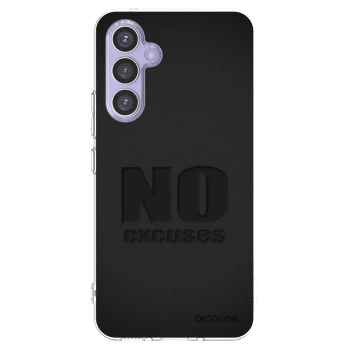 Picasee átlátszó szilikon tok az alábbi mobiltelefonokra Samsung Galaxy A54 5G A546B - No Excuses