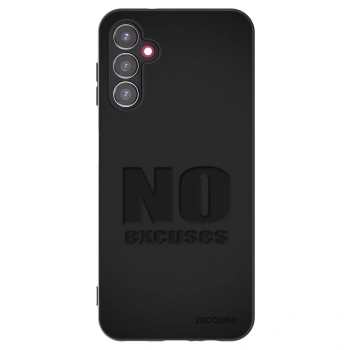 Picasee fekete szilikon tok az alábbi mobiltelefonokra Samsung Galaxy A14 4G A145R - No Excuses