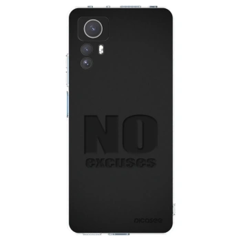 Picasee átlátszó szilikon tok az alábbi mobiltelefonokra Xiaomi Redmi Note 12S - No Excuses