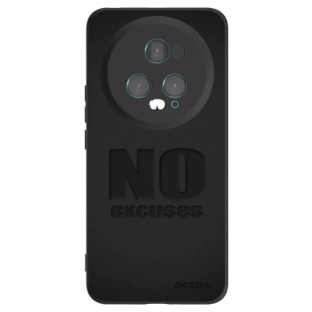 Picasee fekete szilikon tok az alábbi mobiltelefonokra Honor Magic5 Pro - No Excuses