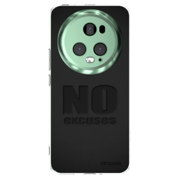 Picasee átlátszó szilikon tok az alábbi mobiltelefonokra Honor Magic5 Pro - No Excuses