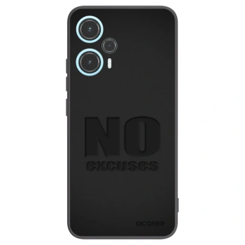 Picasee fekete szilikon tok az alábbi mobiltelefonokra Xiaomi Poco F5 - No Excuses